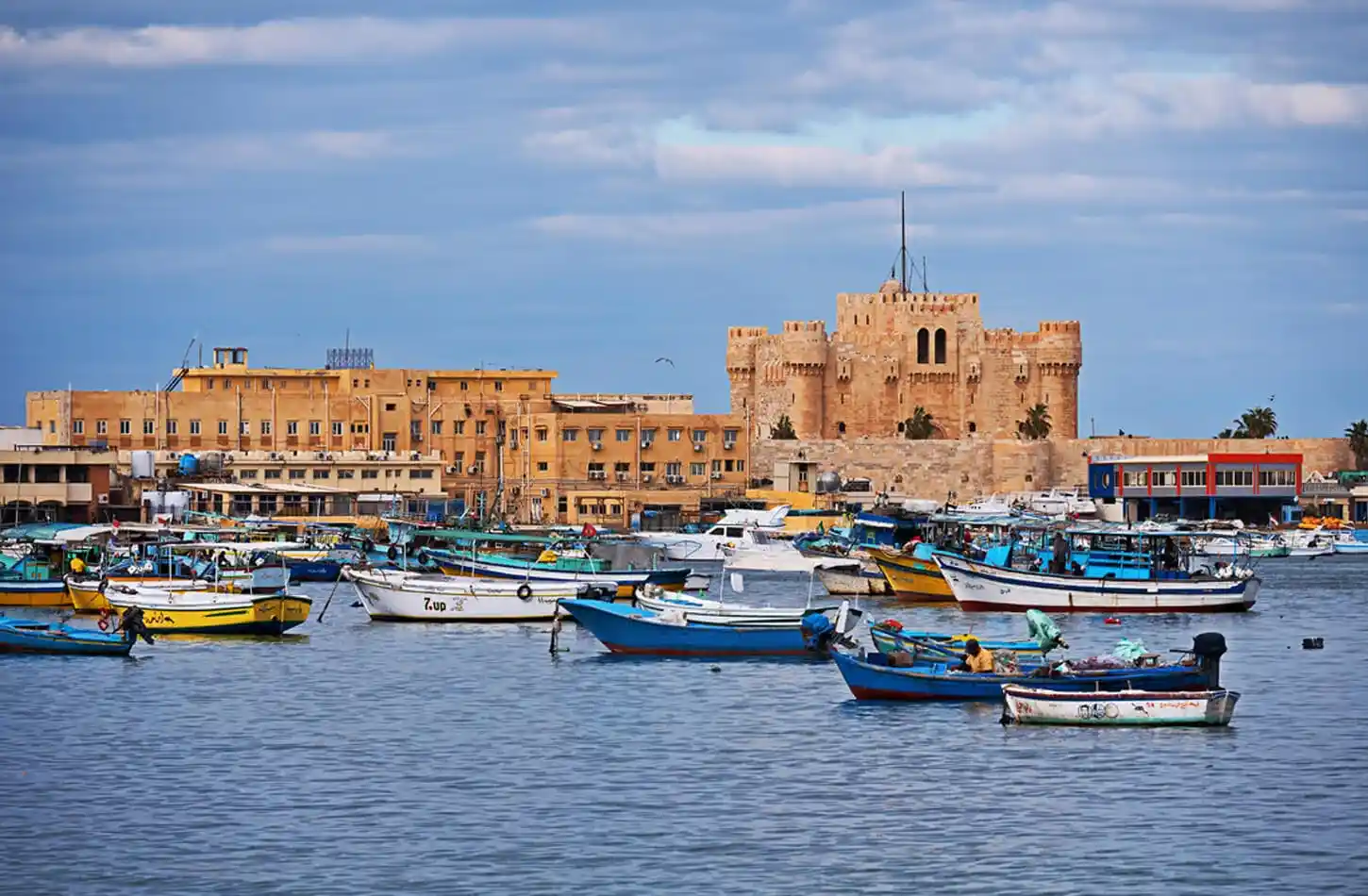 Weather in Egypt by Month
A-wonderful-picture-in-Alexandria-of-Qaitbay-Citadel