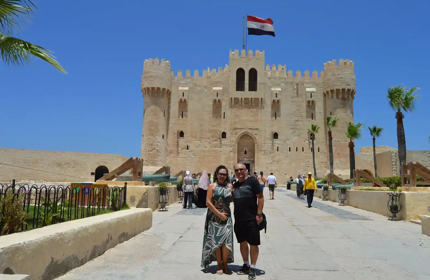Navigating Public Transportation in Egypt
A-wonderful-picture-of-the-couple-in-front-of-Qaitbay-Citadel