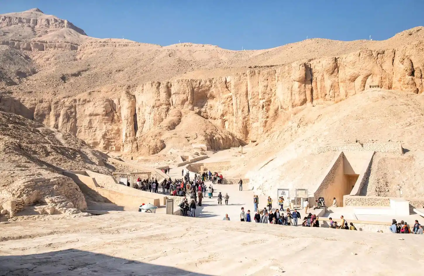 A-wonderful-picture-of-the-couple-in-front-of-Qaitbay-Citadel
A-wonderful-shot-of-a-group-of-tourists-in-front-of-the-Valley-of-the-Kings-in-Luxor
