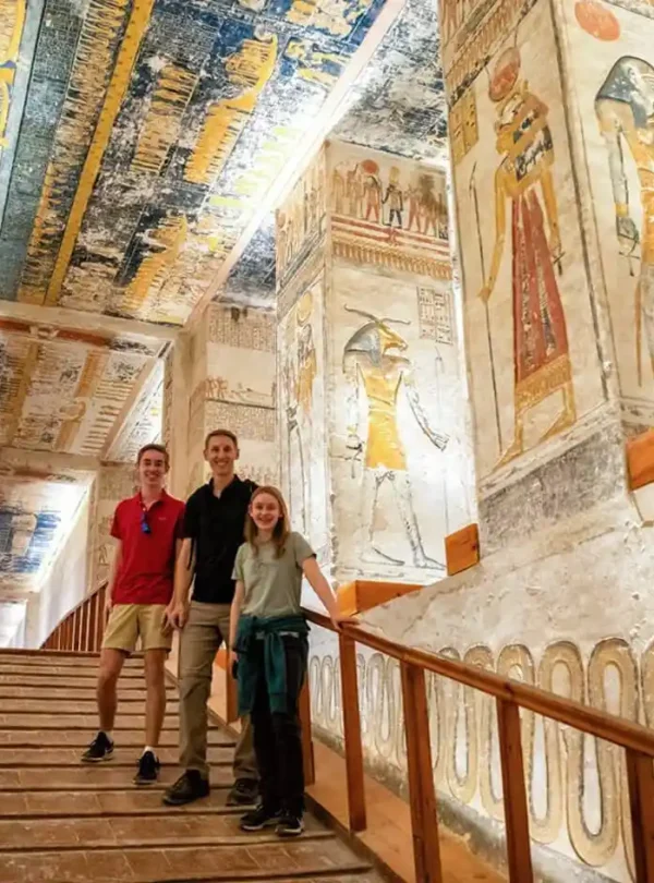 A-great-shot-of-some-tourists-from-inside-the-Valley-of-the-Kings-in-Luxor