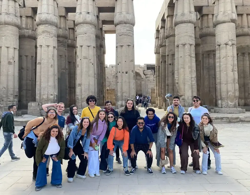 A-special-photo-from-one-of-our-groups-in-one-of-the-palace-temples Is Egypt Safe