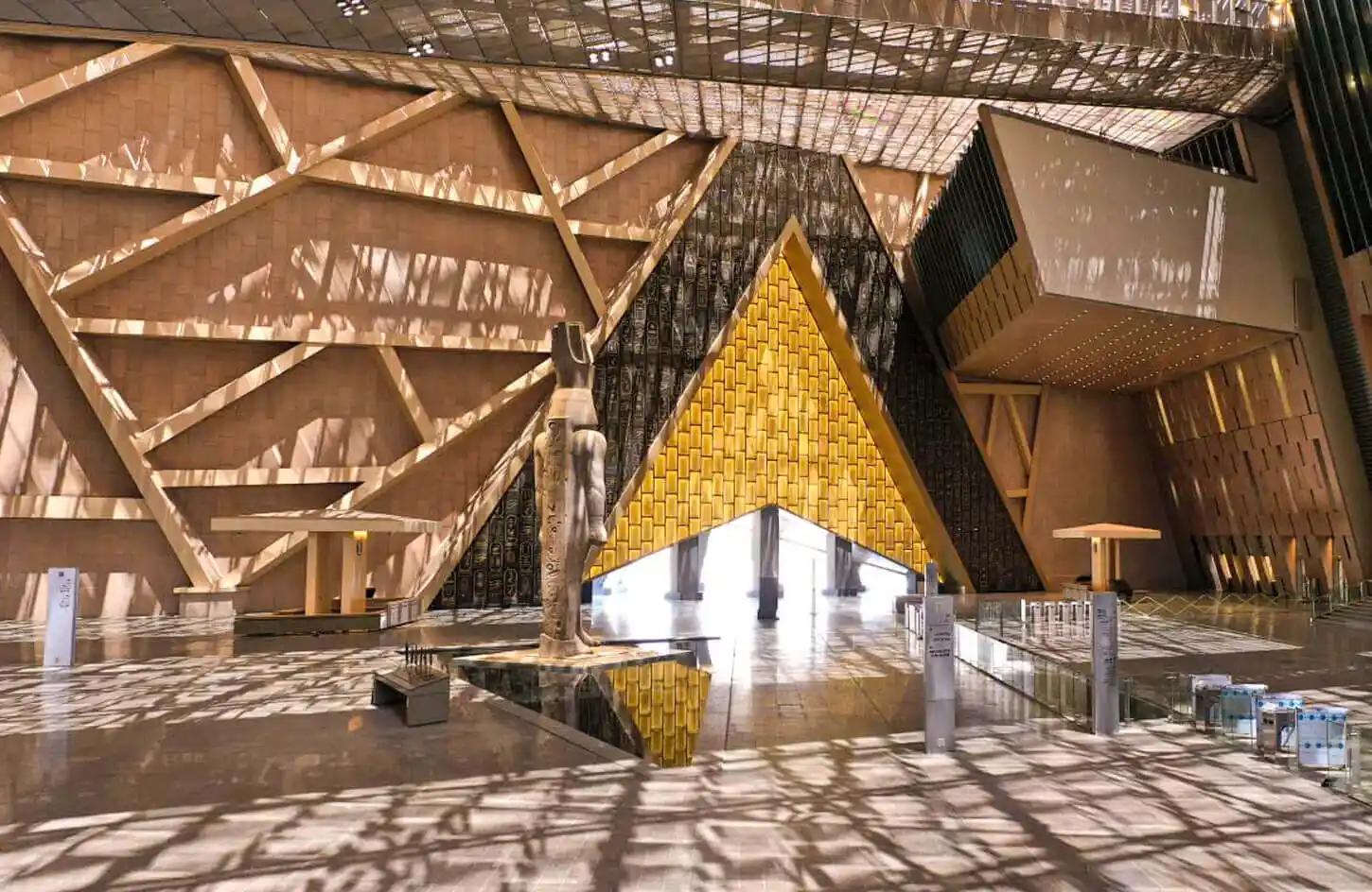 Grand Egyptian Museum interior guided private tour