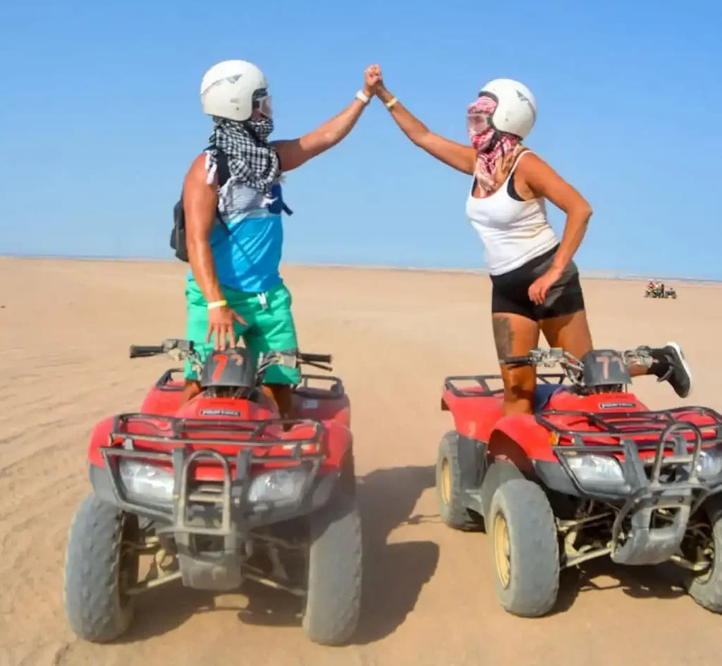 Quad Biking in Sharm El-Sheikh Desert a-wonderful-photo-of-a-tourist-couple-on-a-quad-bike-in-the-marsa-alam-desert