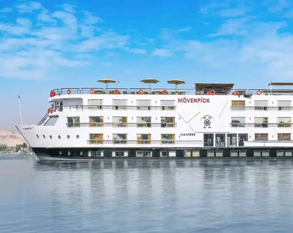 Movenpick Hamees Nile Cruise 2026: 5-Star Luxor to Aswan from $840 Movenpick Hamees Nile Cruise 4