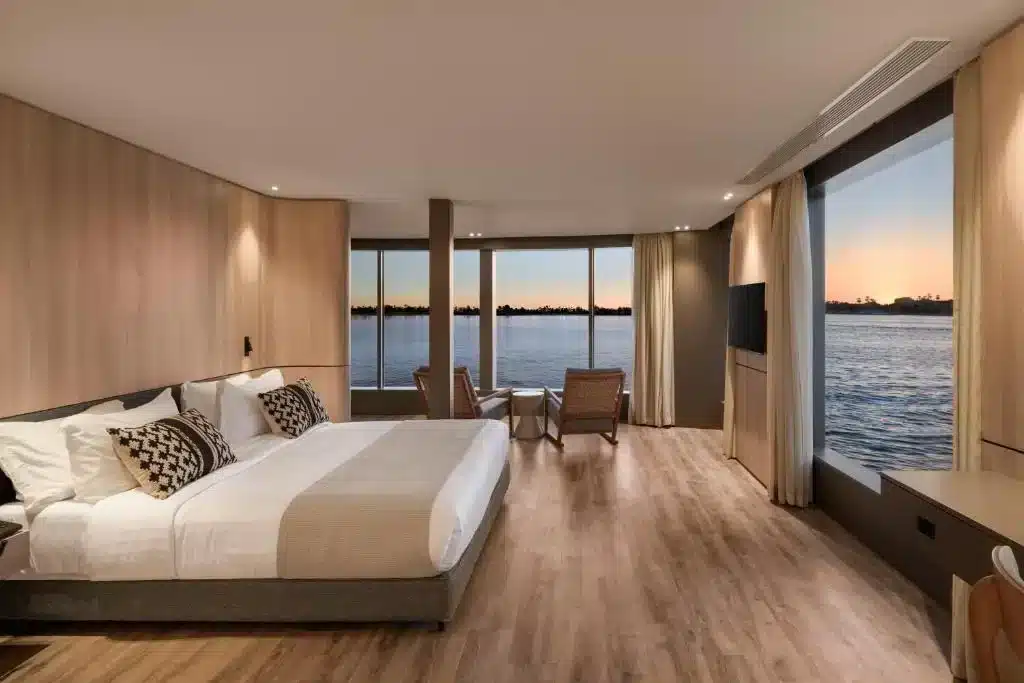 Book Storia Nile Dahabiya 2026 – Luxury Nile Cruise from Luxor to Aswan Standard Cabins on the Storia Dahabiya