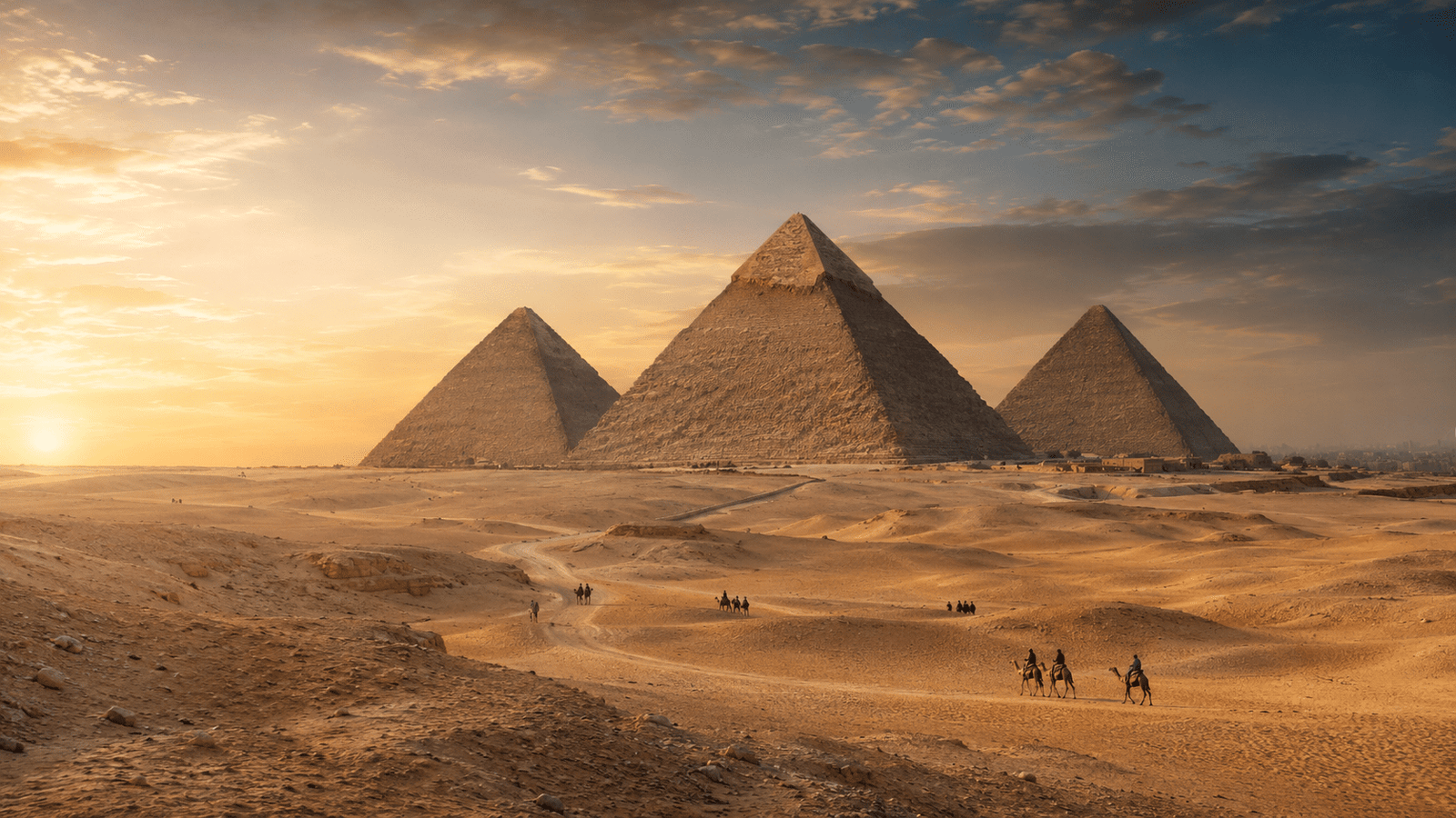 pyramids of giza