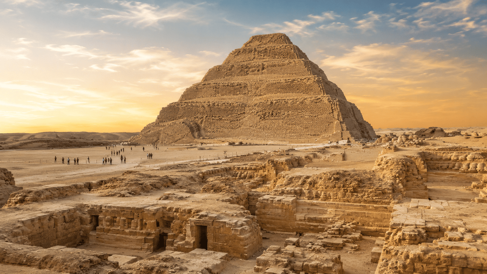 saqqara step pyramid