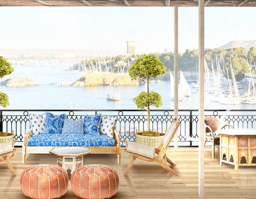 Movenpick SB HAYAH Dahabiya luxury suite Nile sailing boat