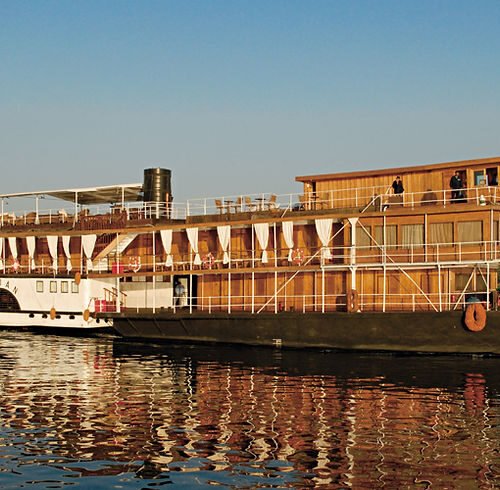 SS Sudan historic steamship sailing on the Nile