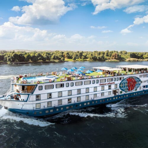Chateau Lafayette Nile Cruise sailing between Luxor and Aswan