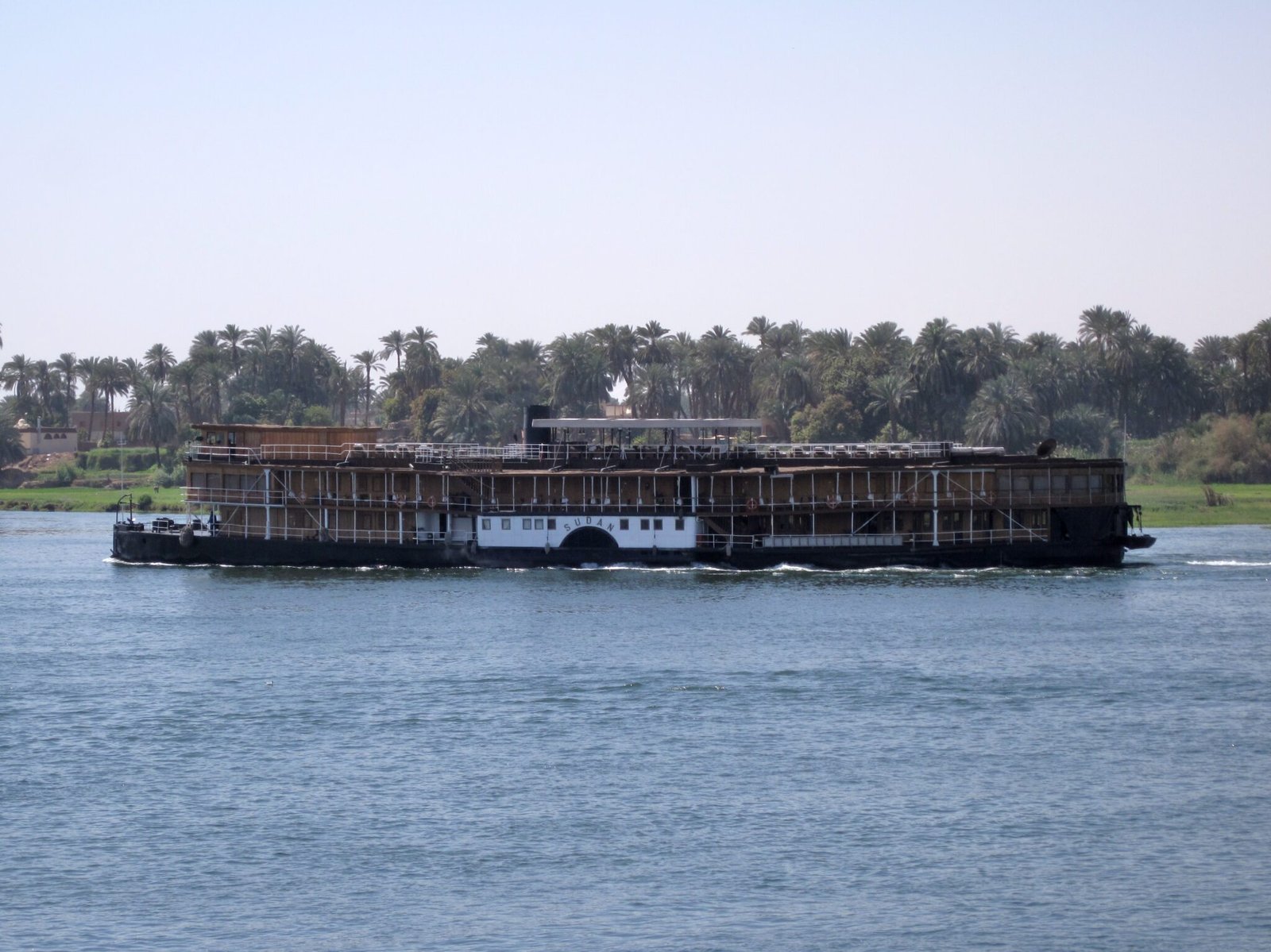 Types of Nile Cruises in Egypt 2026–2027: Motor Ship vs Dahabiya Historic SS Sudan Nile steamship near Luxor in Egypt