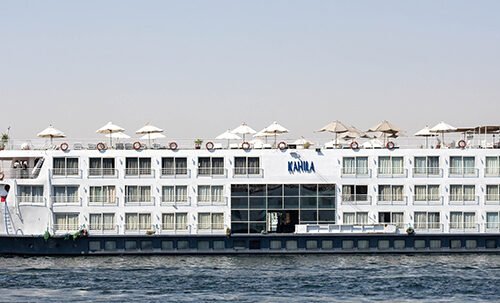 Kahila Nile Cruise sailing between Luxor and Aswan