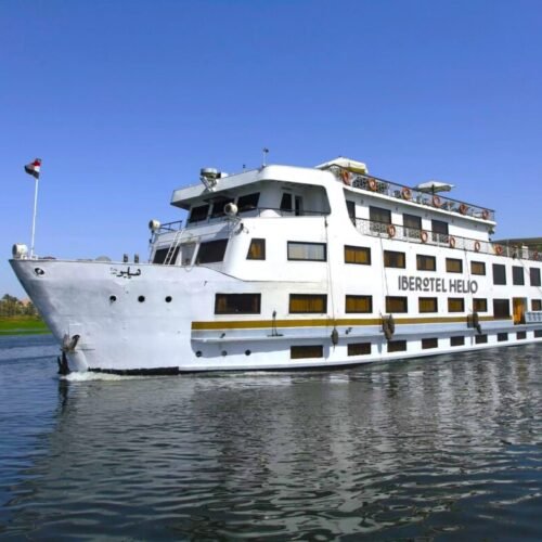 Iberotel Helio Nile Cruise sailing between Luxor and Aswan