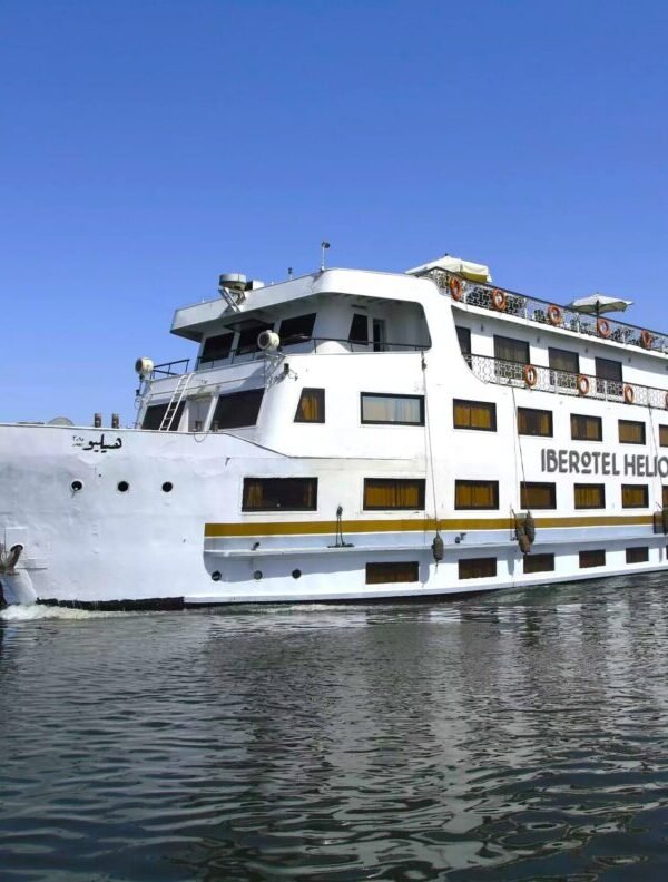 Iberotel Helio Nile Cruise sailing between Luxor and Aswan