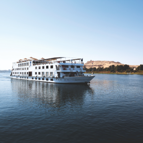 JAZ Imperial Nile Cruise ship exterior on the Nile